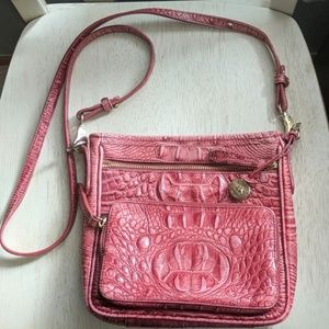 Brahmin Tilda Melbourne red crossbody